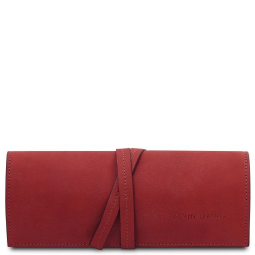 VELORIA – Italian Leather Jewellery Roll