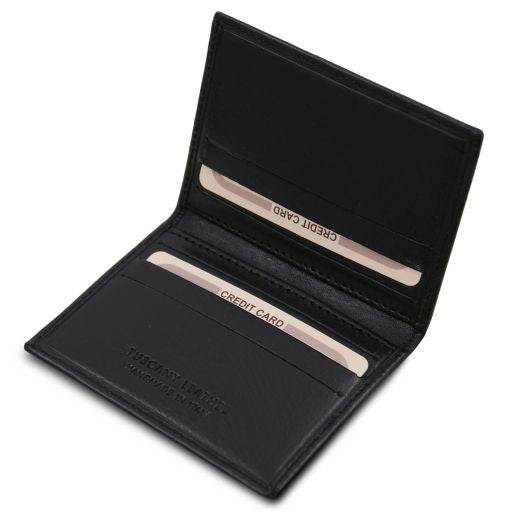 Elégant porte cartes en cuir