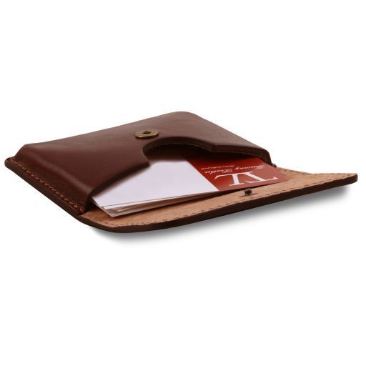Exclusive leather business cards holder