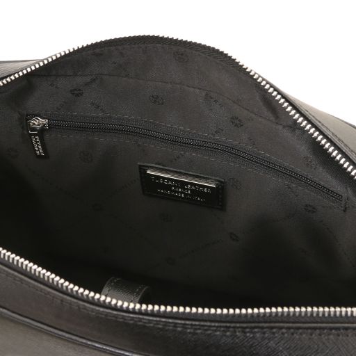 Torino - Cartable porte ordinateur en cuir Saffiano