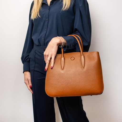 Camelia - Sac à main en cuir