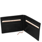 Exclusive leather card holder with money clip