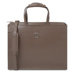 Palermo - Serviette en cuir Saffiano avec 3 compartiments