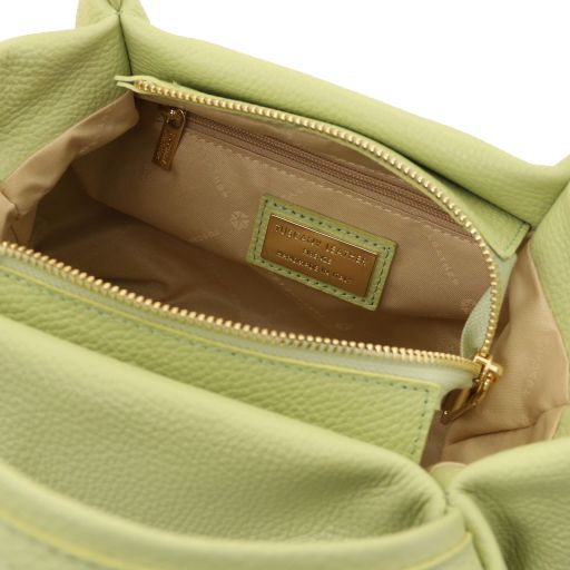 Nora - Sac à main en cuir souple