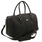 Lisbona - Travel leather duffle bag - Small size
