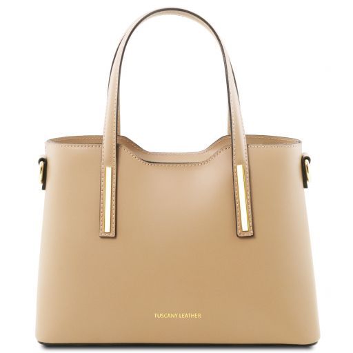 Olimpia - Sac cabas en cuir - Petit modèle
