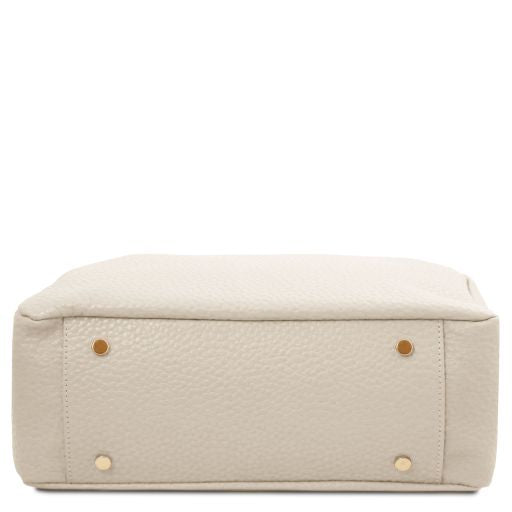 Amy - Sac shopping en cuir souple
