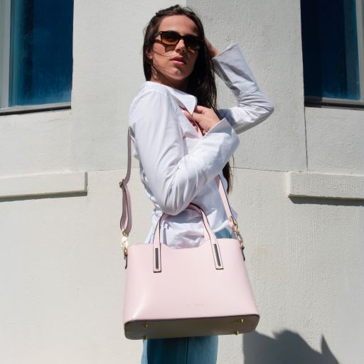 Olimpia - Sac cabas en cuir - Petit modèle