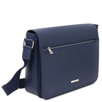 Messenger - Sac messenger en cuir Saffiano