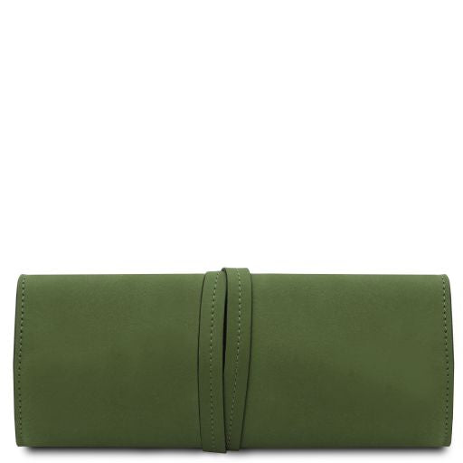 Trousse à bijoux en cuir