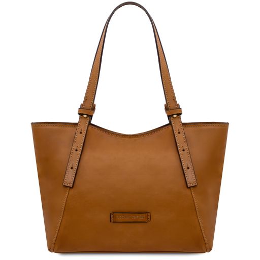 LIBRA — Italian Leather Shopper Bag