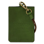 Leather badge holder