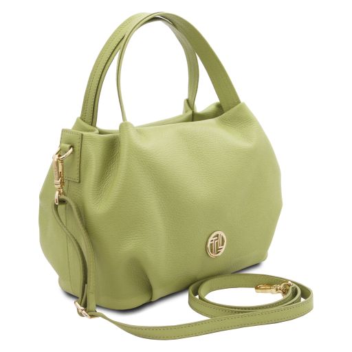 Nora - Sac à main en cuir souple