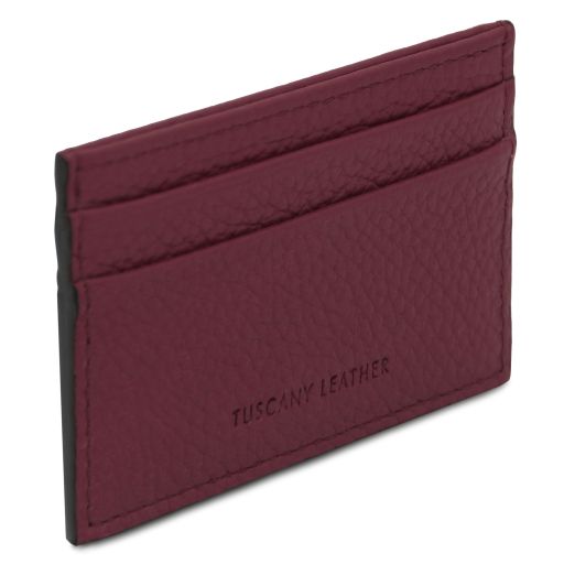 Leather card holder