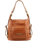 TL Bag - Leather convertible backpack shoulderbag