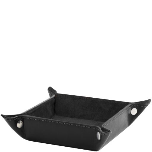 Elégant videpoches en cuir grand modèle