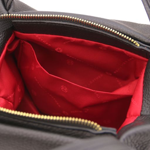 Nora - Sac à main en cuir souple