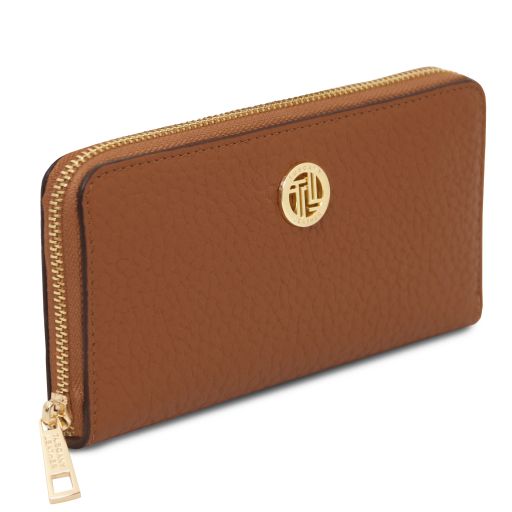 Financier - Exclusive zip around leather wallet
