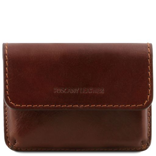Etui pour cartes de visite en cuir