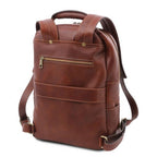 Melbourne - Leather laptop backpack