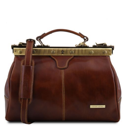 Michelangelo - Doctor gladstone leather bag Main image