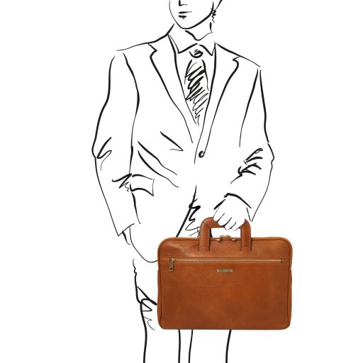 Caserta - Document Leather briefcase