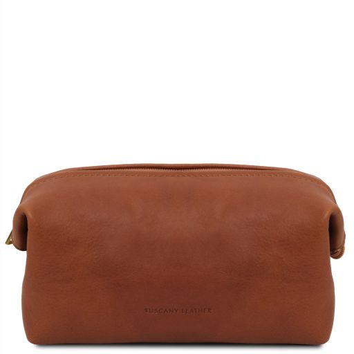 Smarty - Trousse de toilette en cuir - Petit modèle