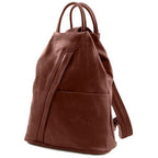 Shanghai - Sac à dos en cuir souple