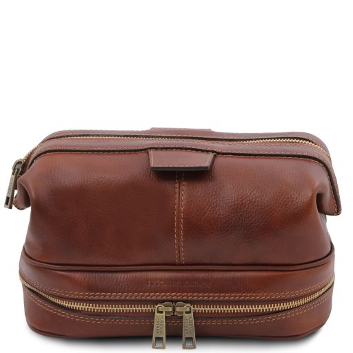 Jacob - Leather toilet bag