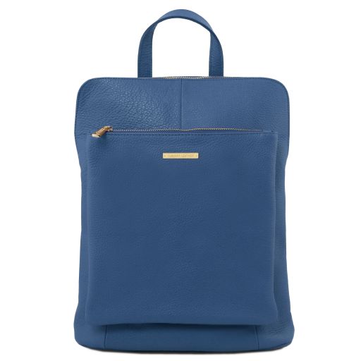 TL Bag - Sac à dos pour femme en cuir souple