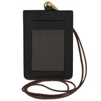 Leather badge holder