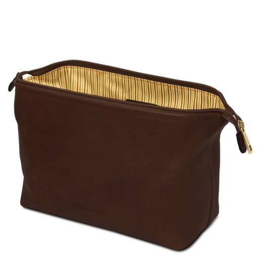 Smarty - Trousse de toilette en cuir - Grand modèle