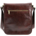 TL Messenger - Sac bandoulière en cuir 2 compartiments