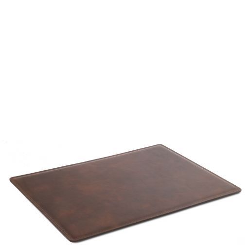 Sous-main de bureau en cuir