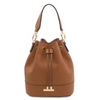 Livia – Italian Leather Bucket Bag