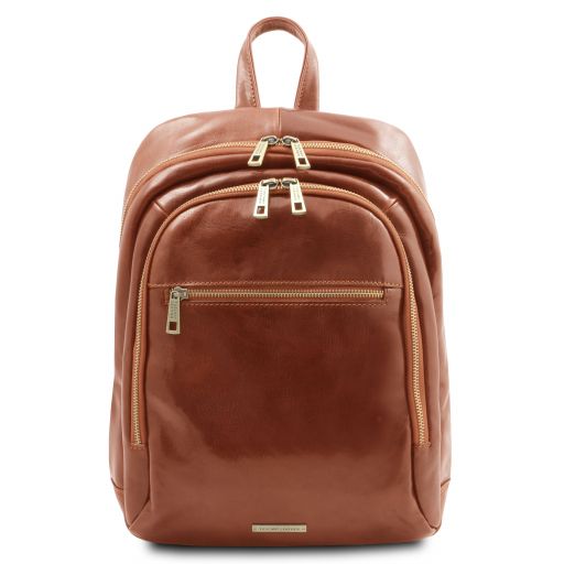 Perth - Sac à dos en cuir avec 2 compartiments