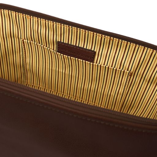 Smarty - Leather toiletry bag - Large size