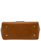 LIBRA — Italian Leather Shopper Bag