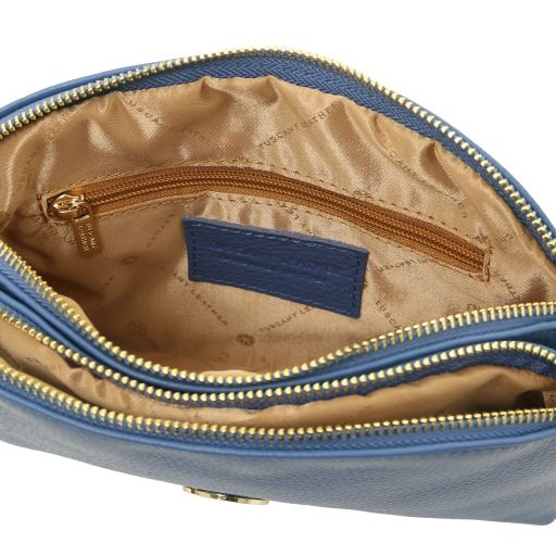 Lily - Sac bandoulière en cuir souple