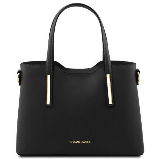 Olimpia - Leather tote - Small size Main image