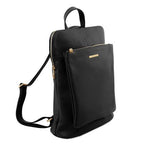 TL Bag - Sac à dos pour femme en cuir souple