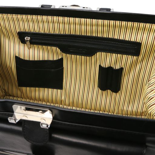 Giotto - Exclusive double-bottom leather doctor bag