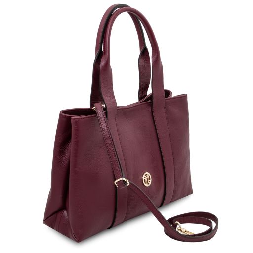Callie - Soft leather shoulder bag