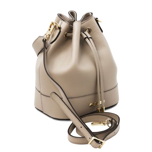 Livia – Italian Leather Bucket Bag