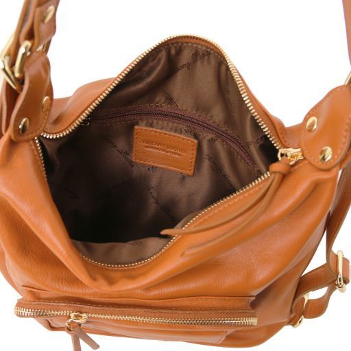 TL Bag - Leather convertible backpack shoulderbag Secondary image
