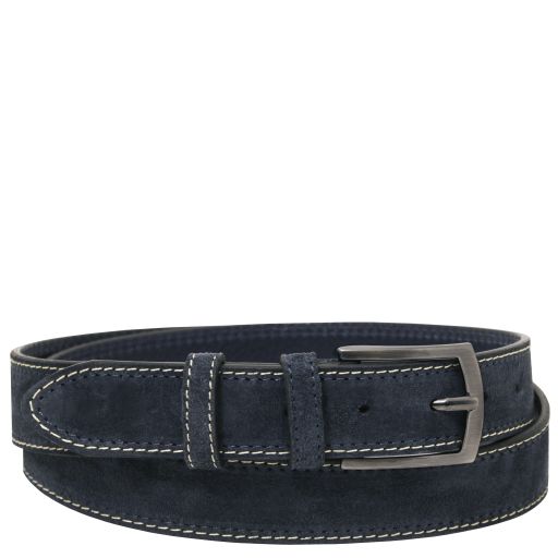 Ceinture casual en daim 35mm Main image