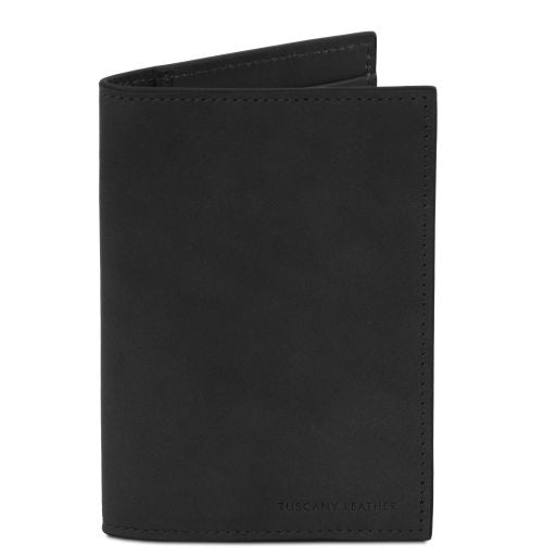 Leather passport cover Main image