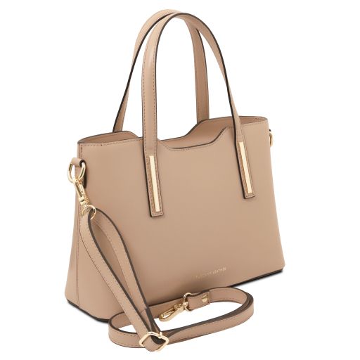 Olimpia - Sac cabas en cuir - Petit modèle