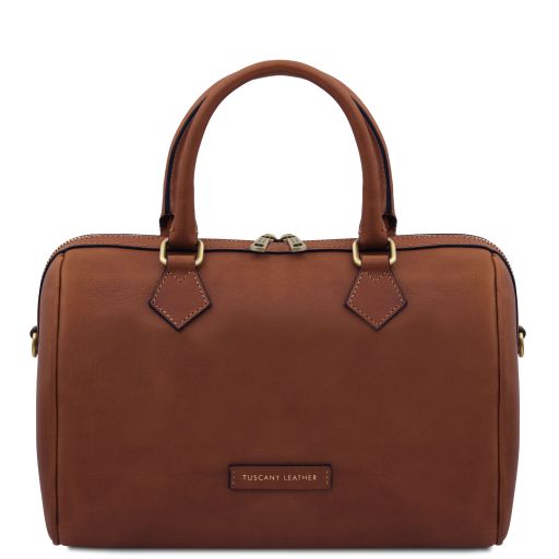 BARRIQUE — Leather Duffle Bag