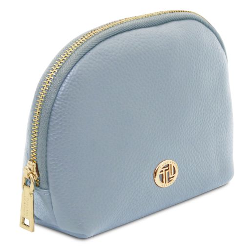 Vera - Trousse de toilette en cuir souple